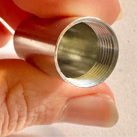 Vial necklace with spoon snuff container pill case - Picture 4 of 6